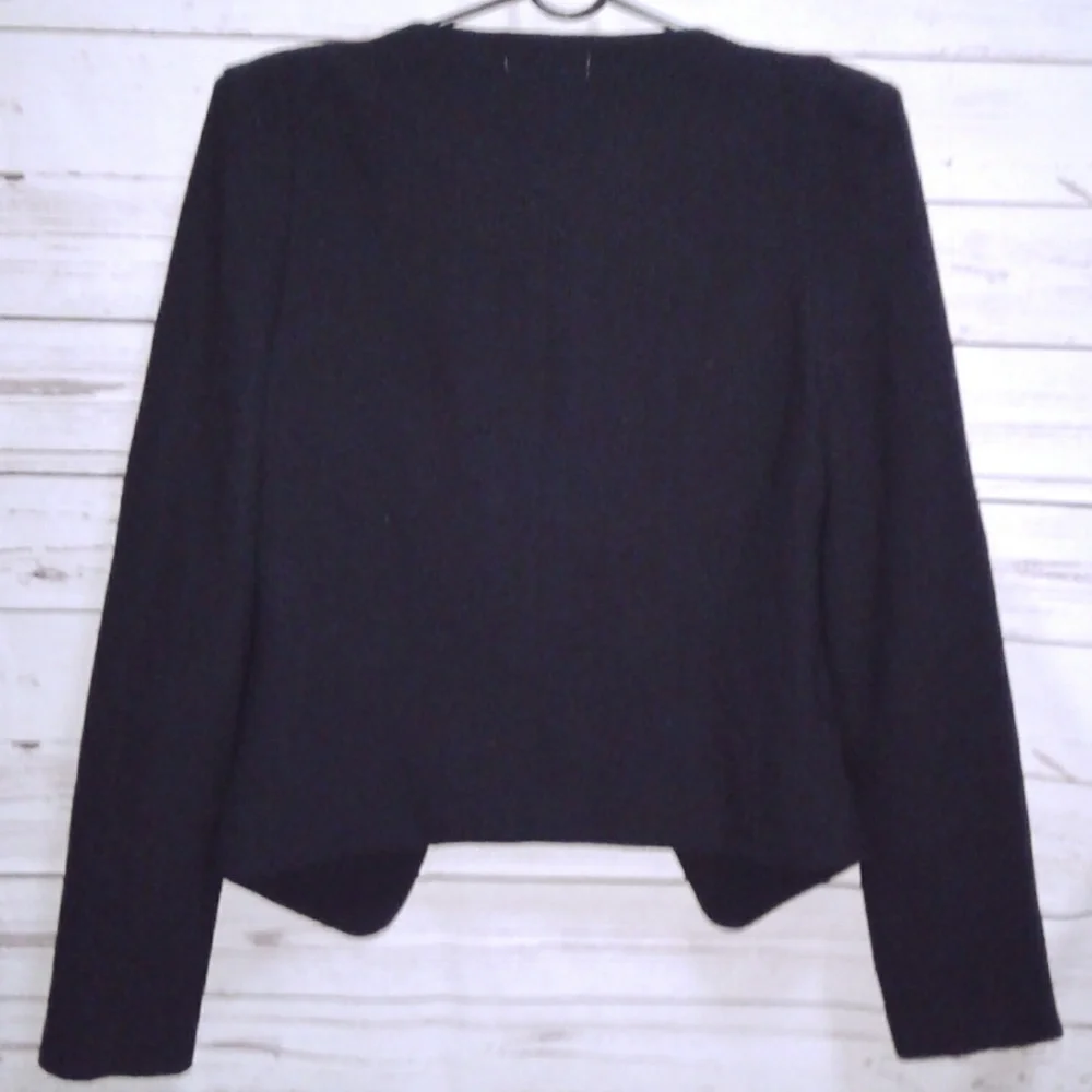 The Impeccable Pig Black Open Front Blazer - Picture 4 of 5
